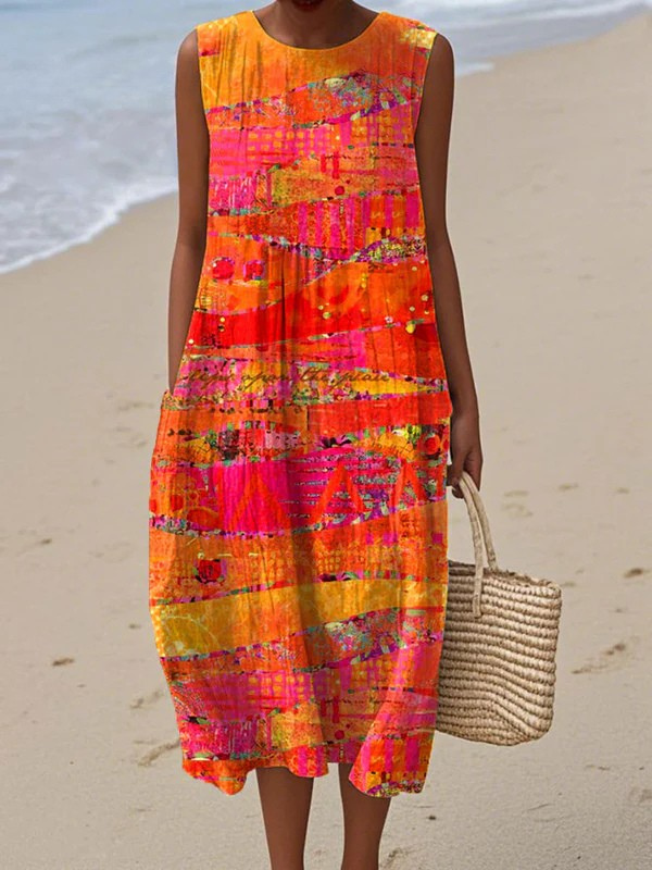 Elizabeth™ Sunset Midi Dress