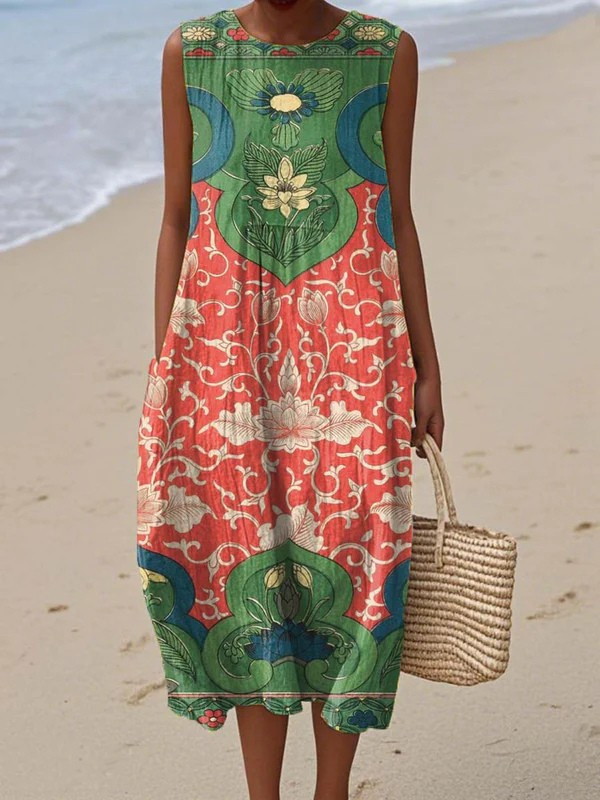 Maya™ Bohemian Midi Dress