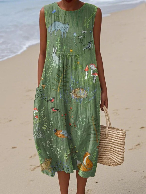 Addison™ Woodland Midi Dress