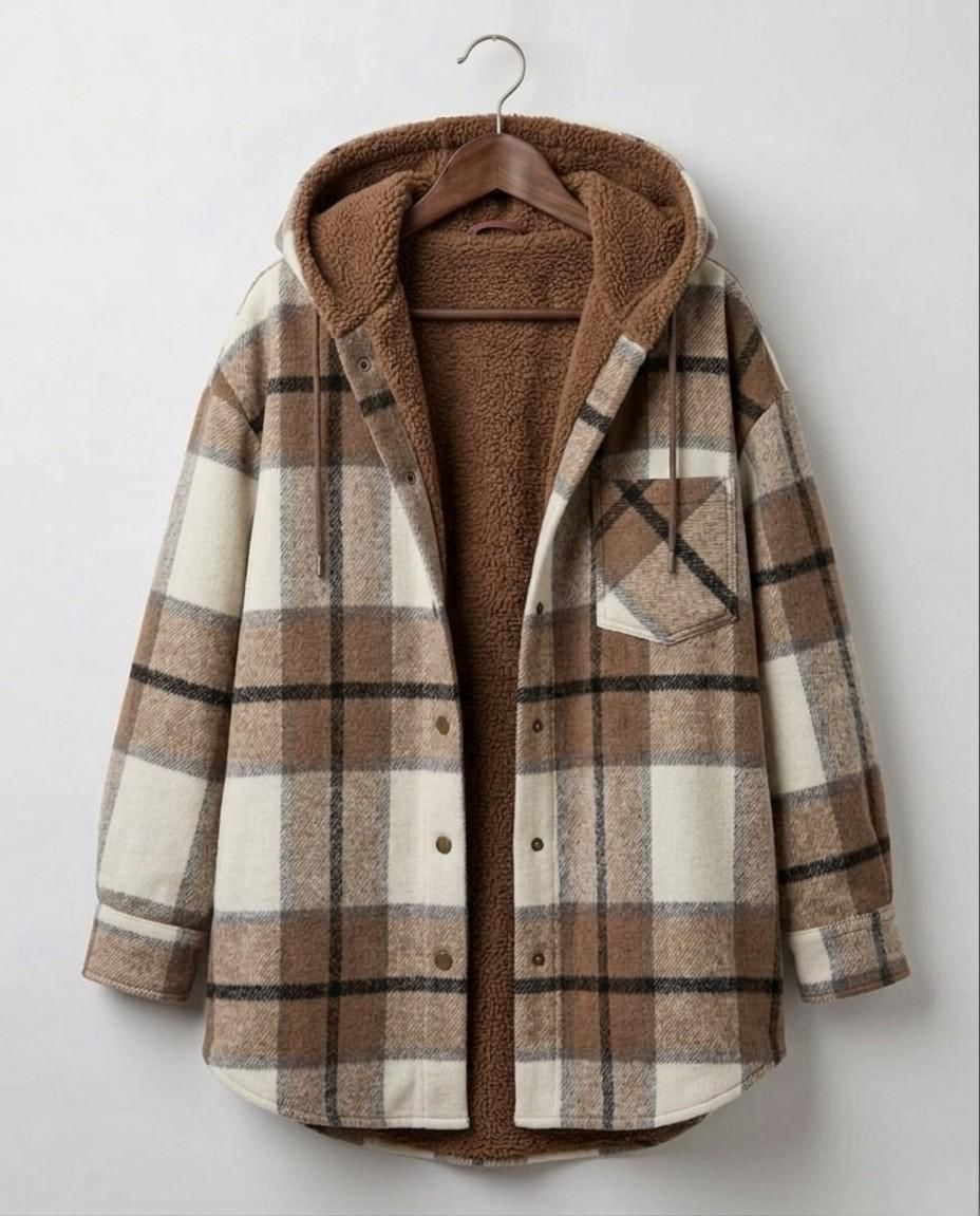 Piper™ | Hooded Flannel Shacket