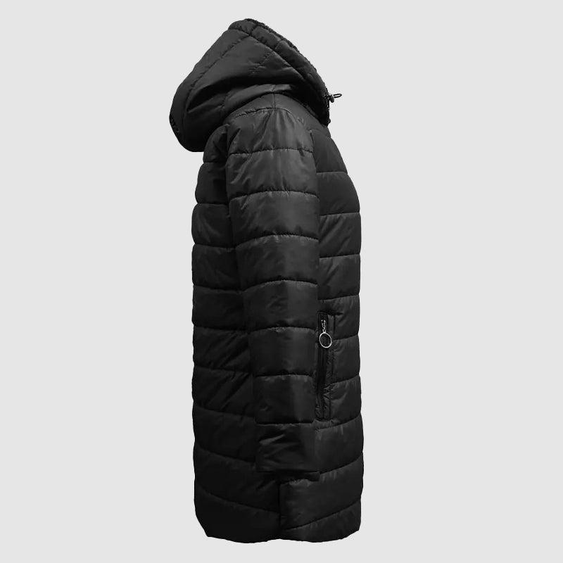 Freya™ | Hooded Long Puffer Coat