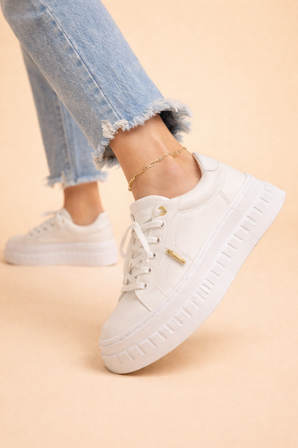 Aly | Women’s Stylish Plateau Sneakers with All-Day Comfort