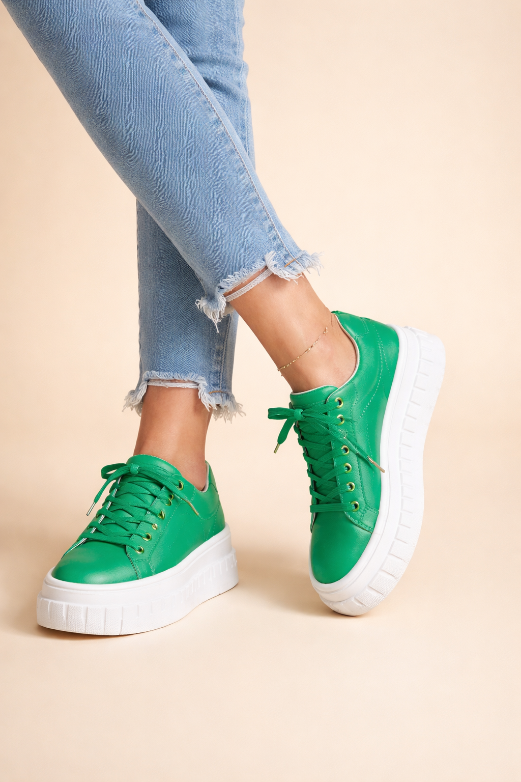 Aly | Women’s Stylish Plateau Sneakers with All-Day Comfort