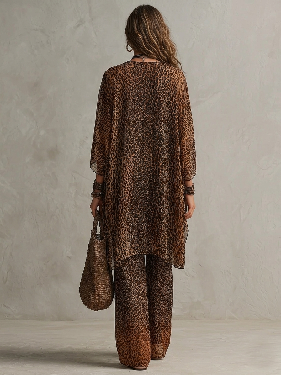 Luna Leopard Luxe Set