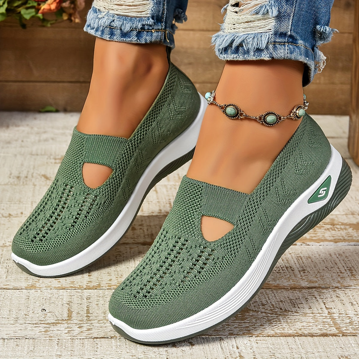 Carry™ | Cushioned Slip-On Walking Shoes