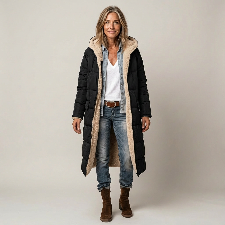 Amelia™ | Reversible Longline Coat
