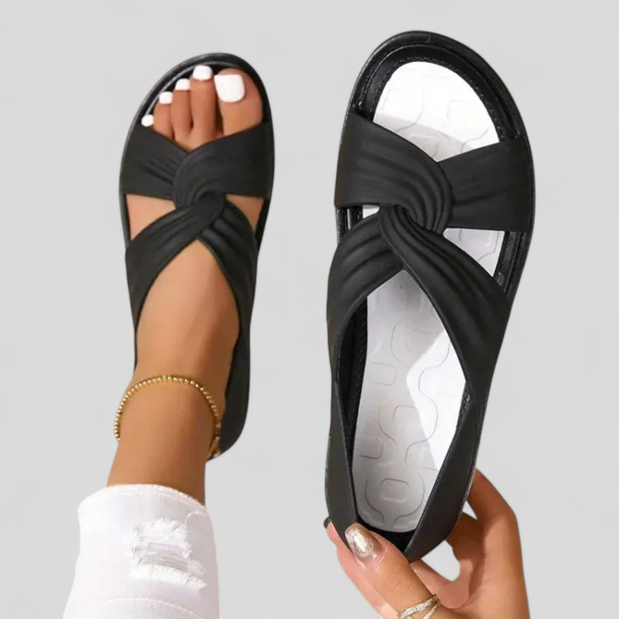 Anna™ | Supportive Cross-Strap Sandals