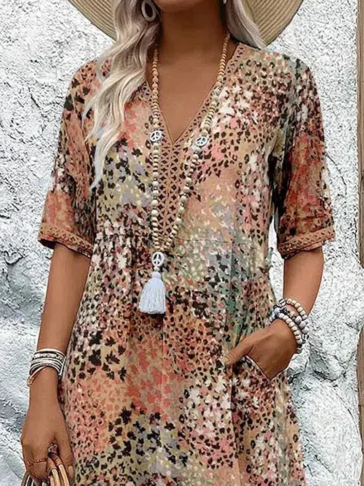 HARPER™ | Vibrant Mid Length Dress
