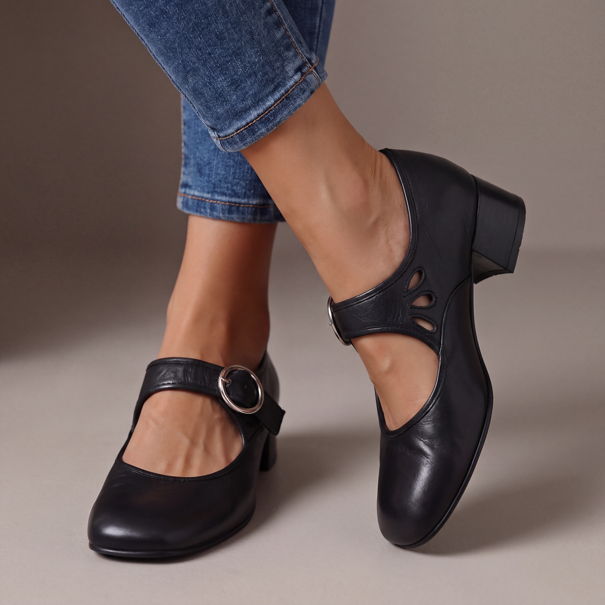 Giuseppina | Elegant Strap Heels