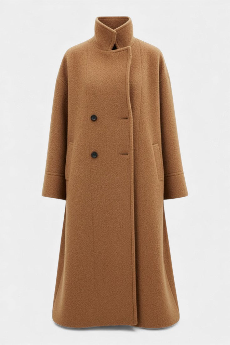 Camile™ | Oversized Double-Breasted Coat