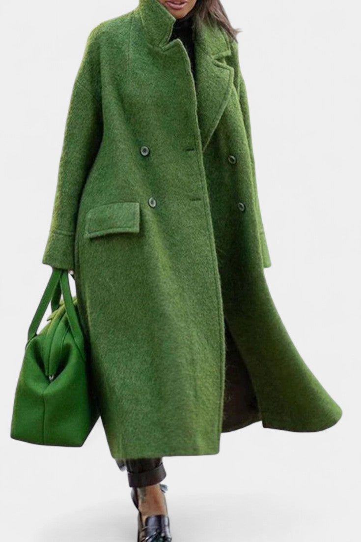 Camile™ | Oversized Double-Breasted Coat