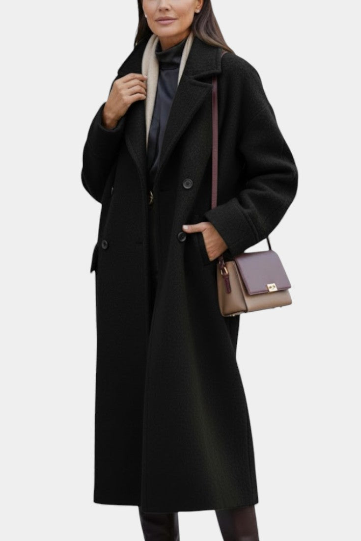 Camile™ | Oversized Double-Breasted Coat