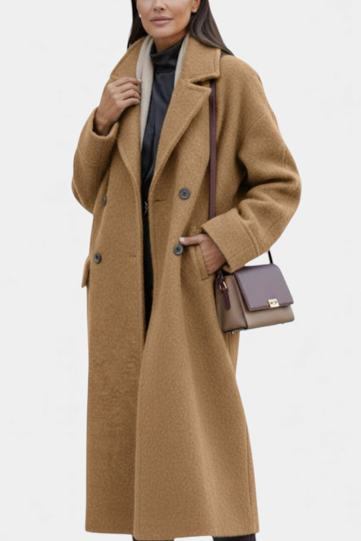Camile™ | Oversized Double-Breasted Coat