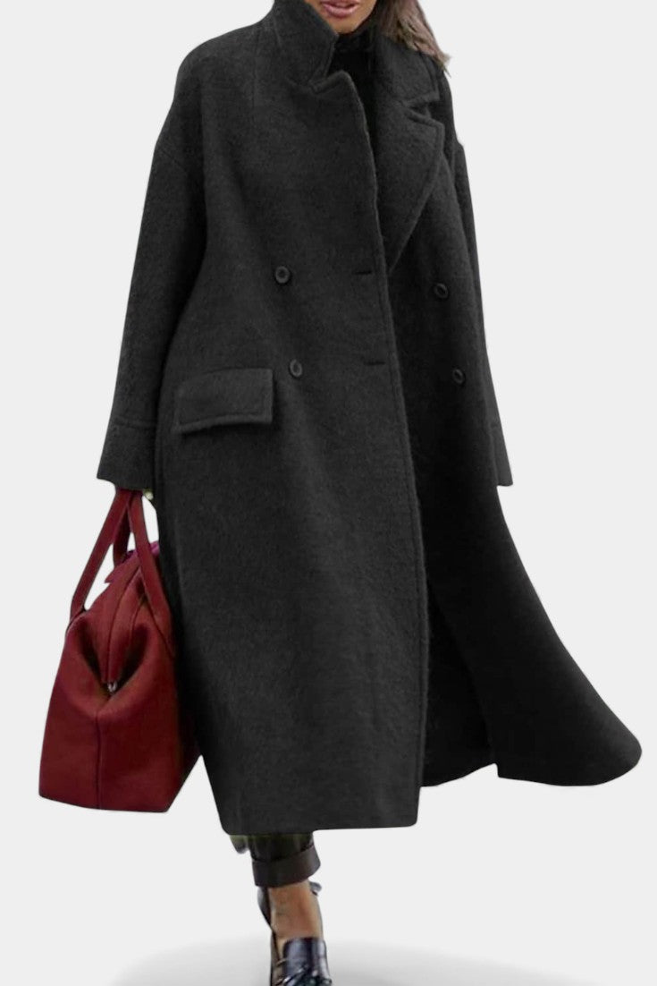 Camile™ | Oversized Double-Breasted Coat