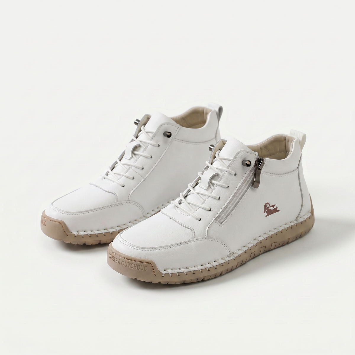 Vincenzina | Zip-Up Comfort Shoes