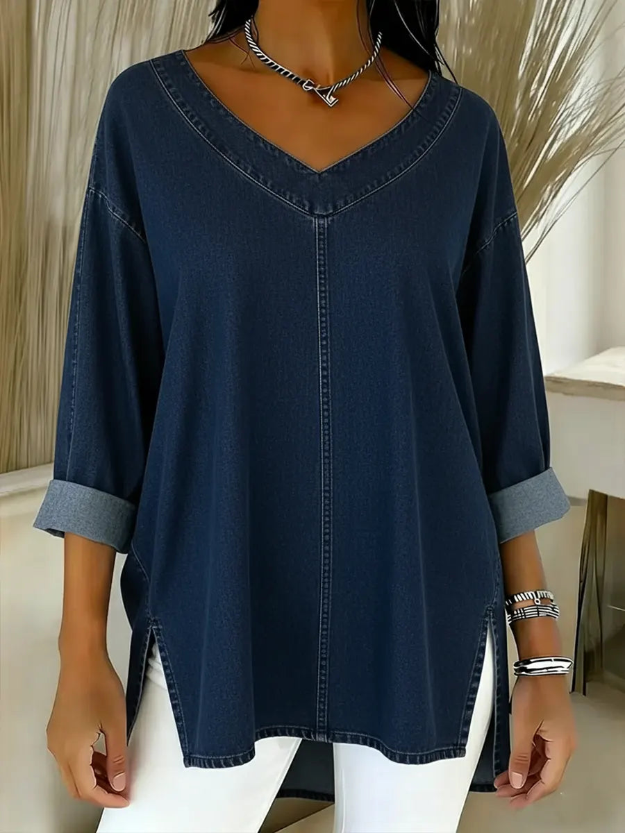 Jenelyn™ | Timeless Denim Shirt