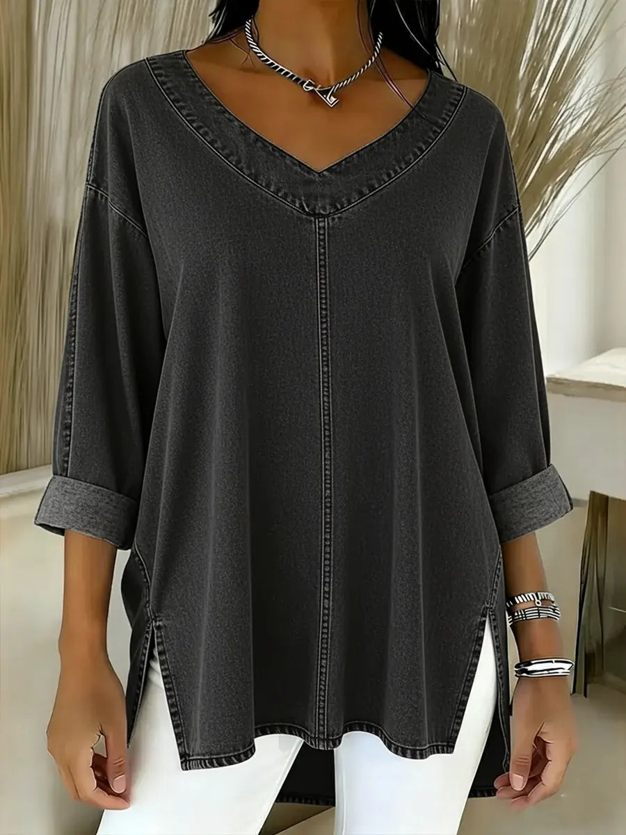Jenelyn™ | Timeless Denim Shirt