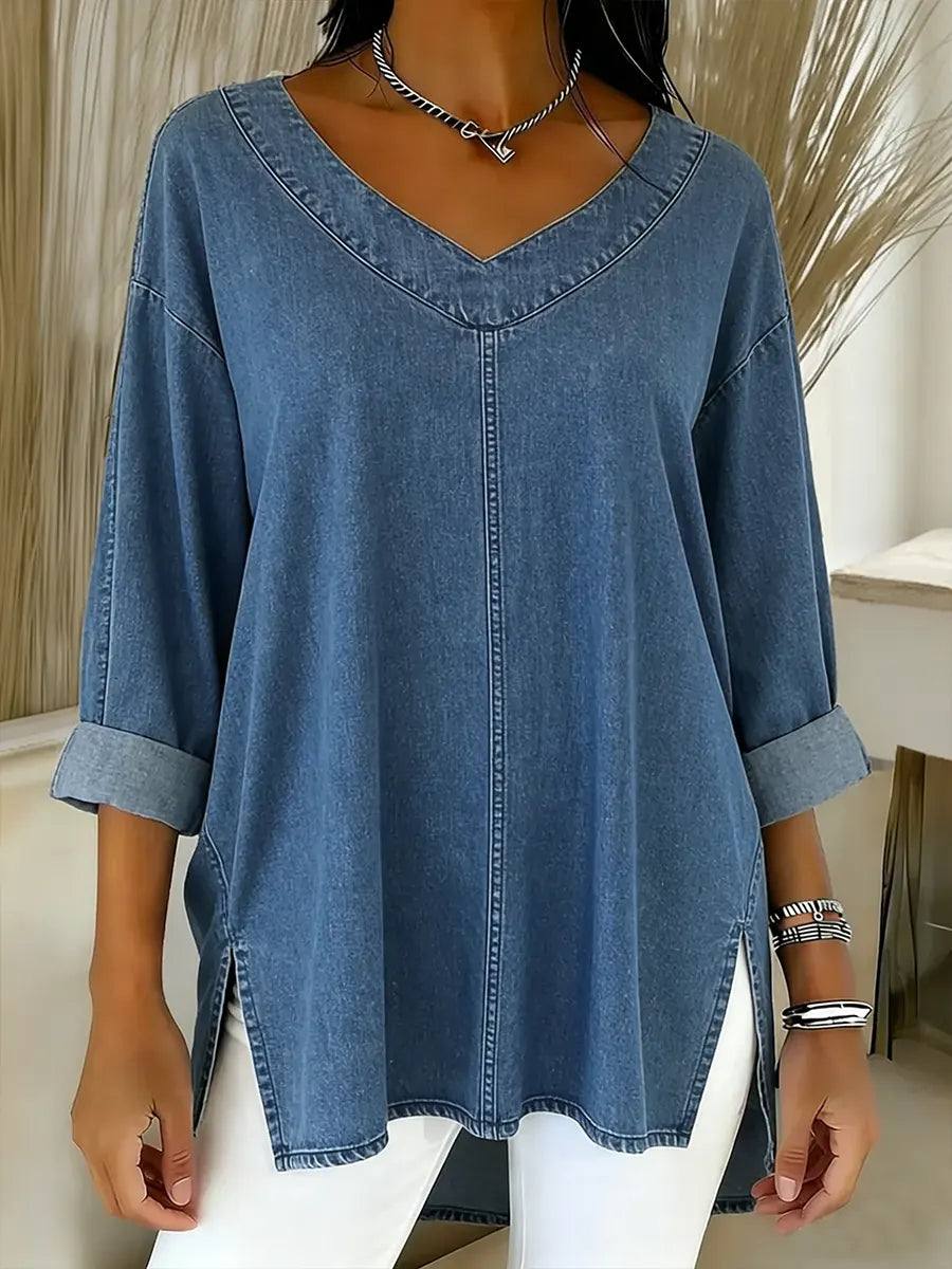 Jenelyn™ | Timeless Denim Shirt