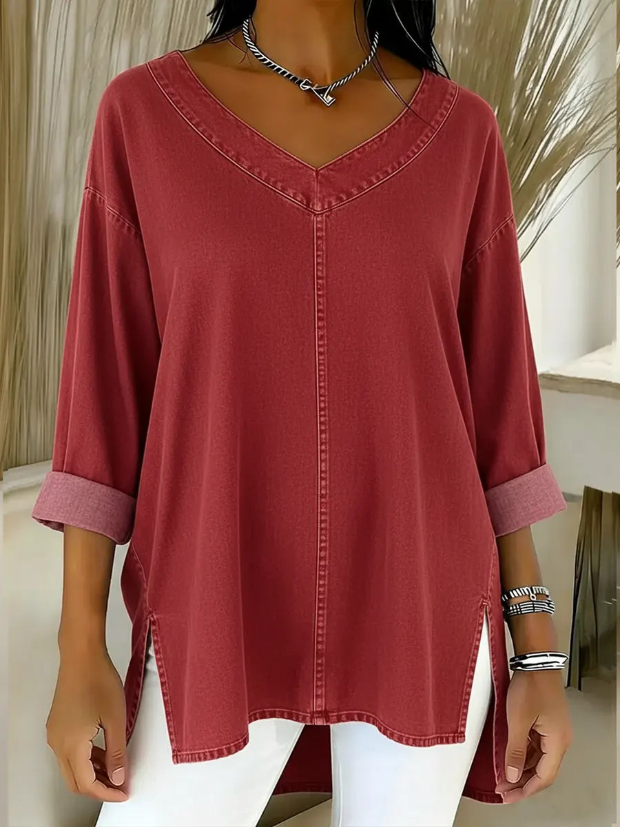 Jenelyn™ | Timeless Denim Shirt