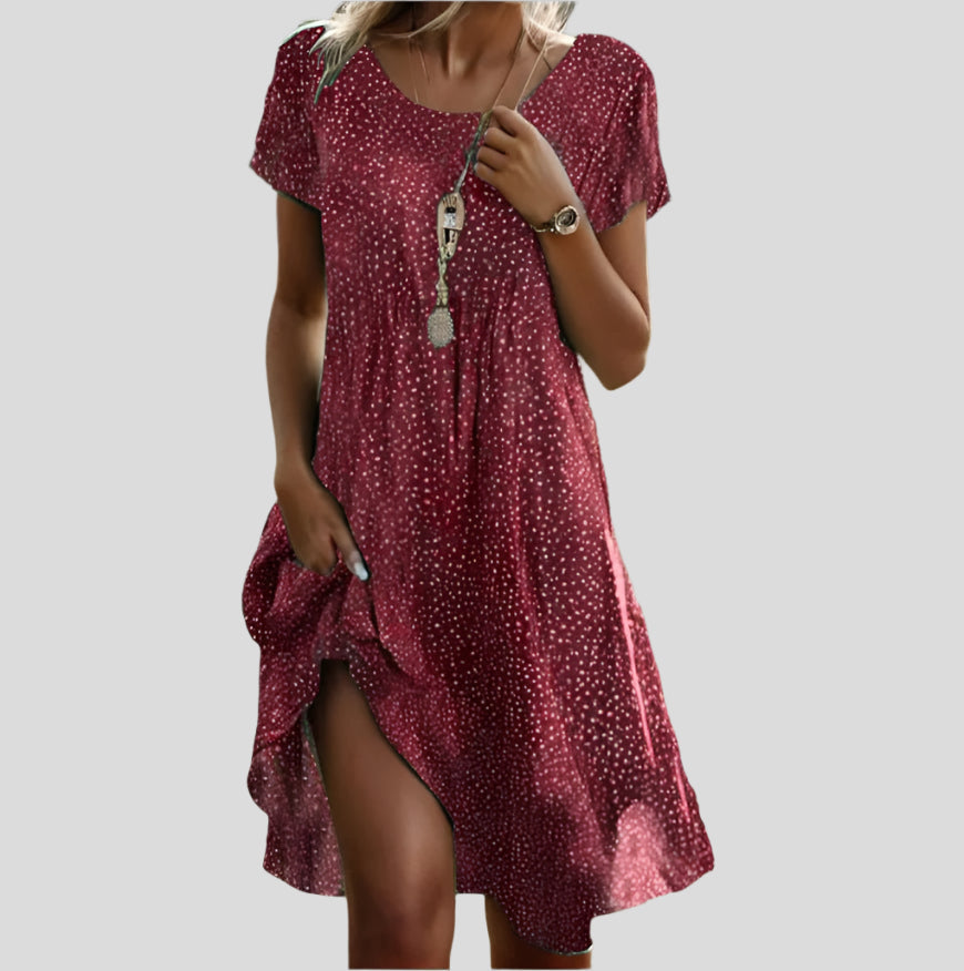 Adeline™ | Flowy Boho Maxi Dress